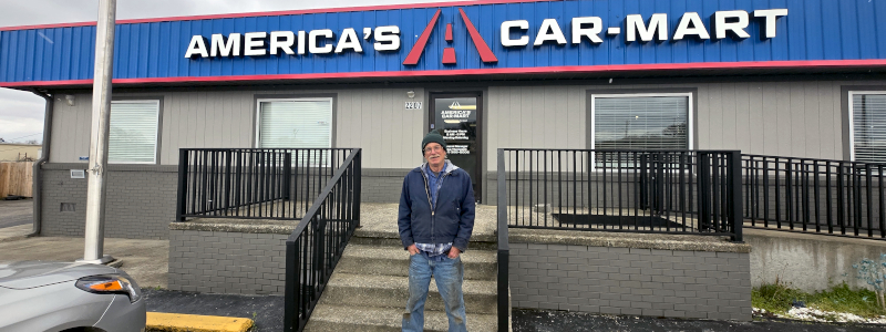America's Car-Mart customer Barry White